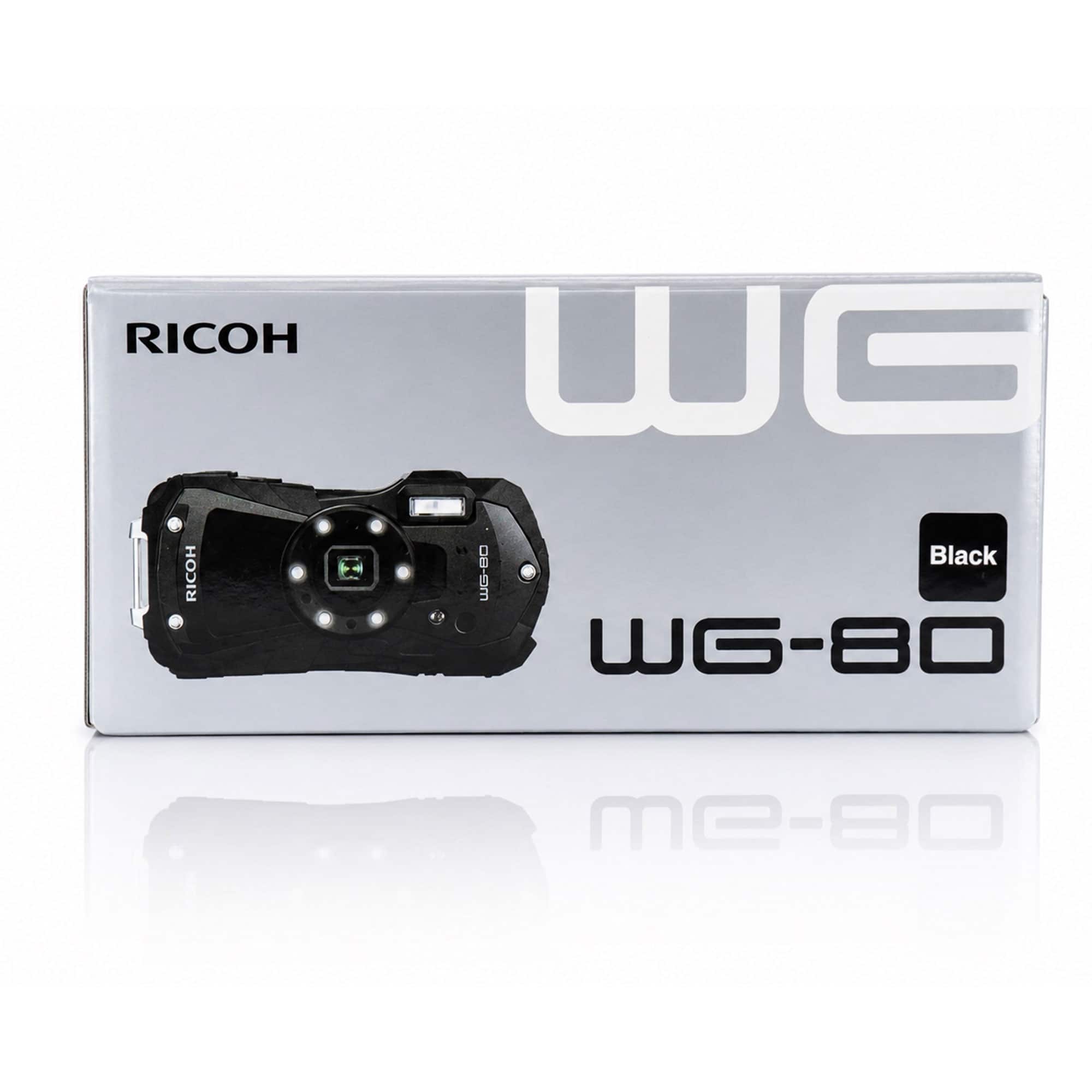 Ricoh WG 80 Waterproof Digital Camera Black - Best Buy