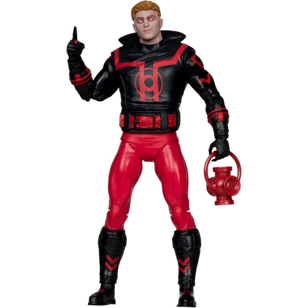 Back. McFarlane Toys - DC MCFARLANE Collector Edition 7IN WV11 - #37 Green Lantern Guy Gardner (Guy Gardner: Warrior)(Chase) - Multicolor.