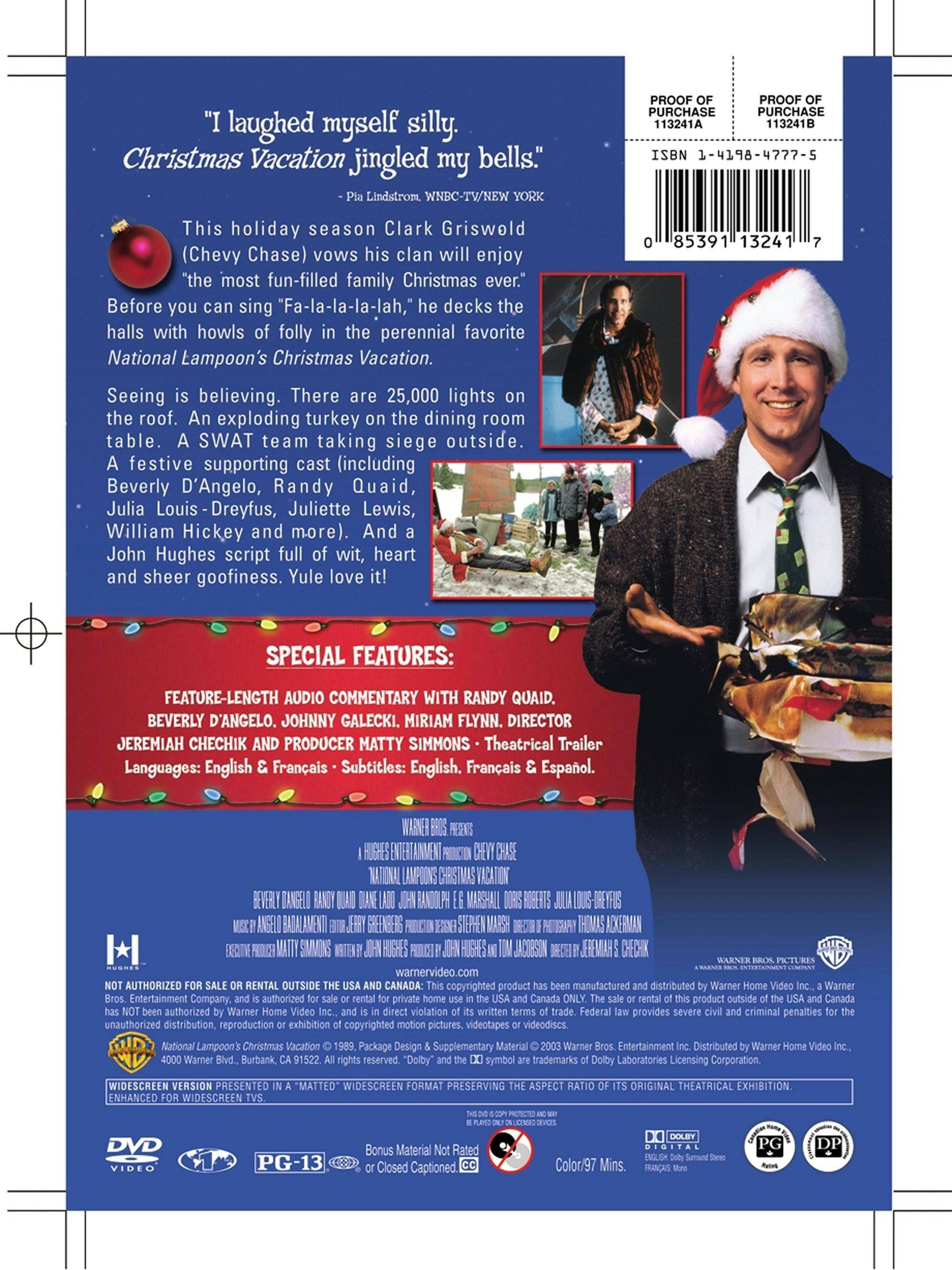 Angle. National Lampoon's Christmas Vacation (Special Edition) [DVD].