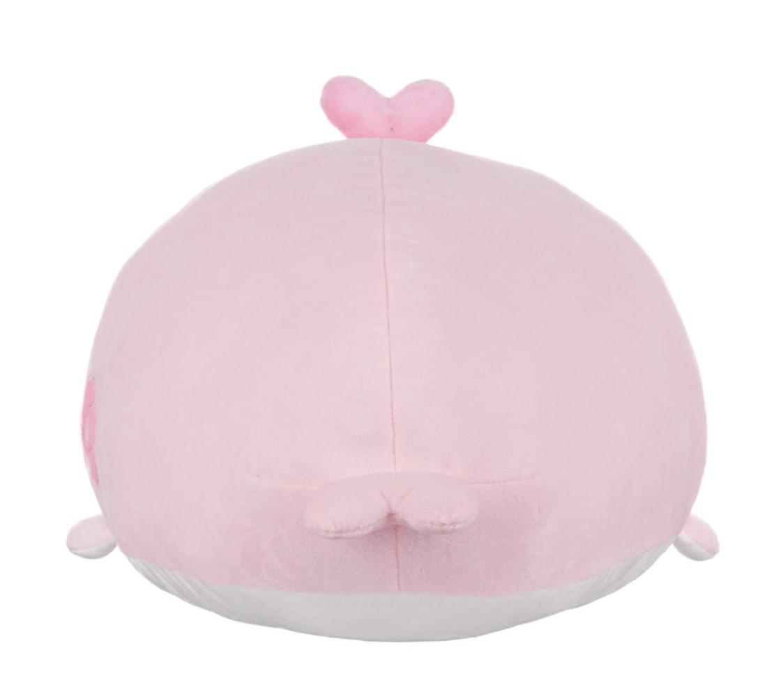 Alt View 10. Sumikkogurashi - Jinbesan Kokujira's Mother Mochi Cushion Plush - Pink.