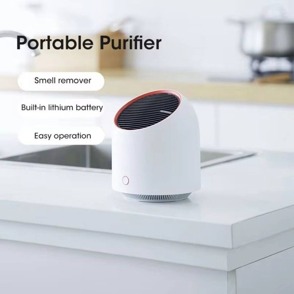 Portable Purifier  
- Smell remover  
- Built-in lithium battery  
- Easy operation