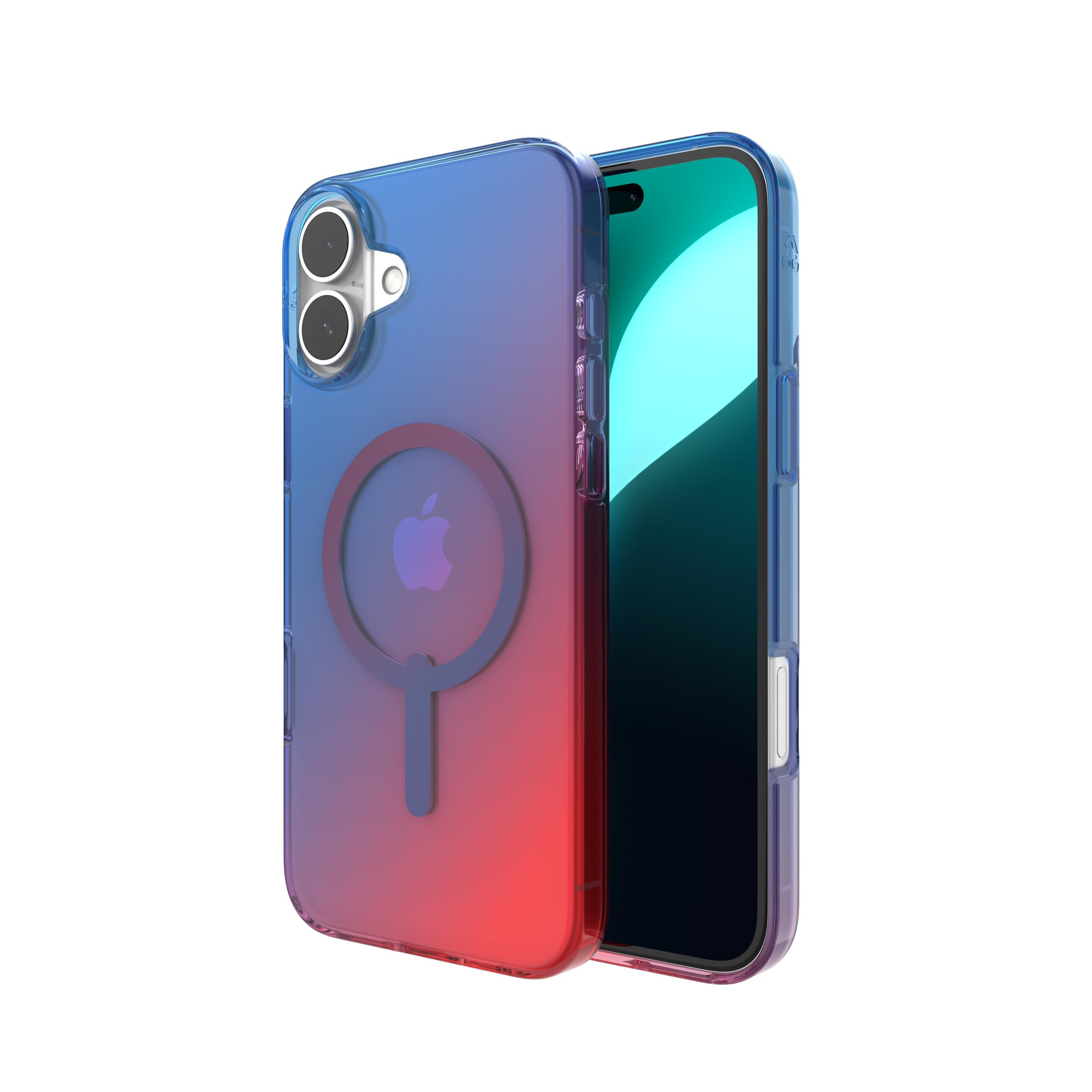 ZAGG Tokyo Snap Case for Apple iPhone 16 Plus Iridescent