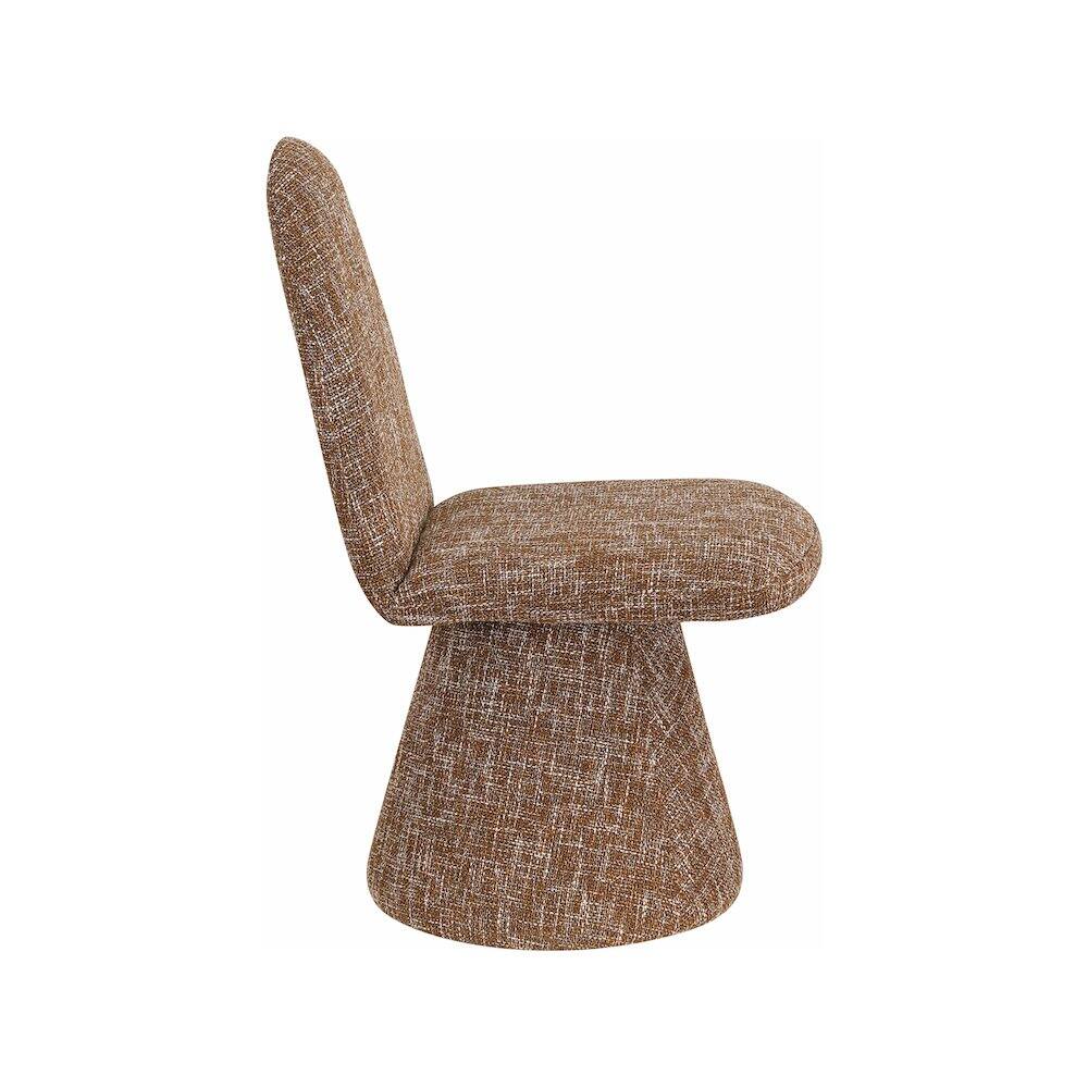 Alt View 2. Meridian Furniture - Renuar Cognac Dining Chair, Set of 2 - Brown.