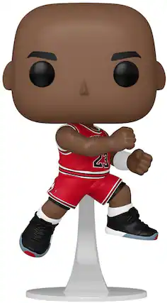 Front. Funko - Michael Jordan - Funko POP! NBA: Bulls - Michael Jordan ('89) 'The Shot' - COLLECTIBLES.
