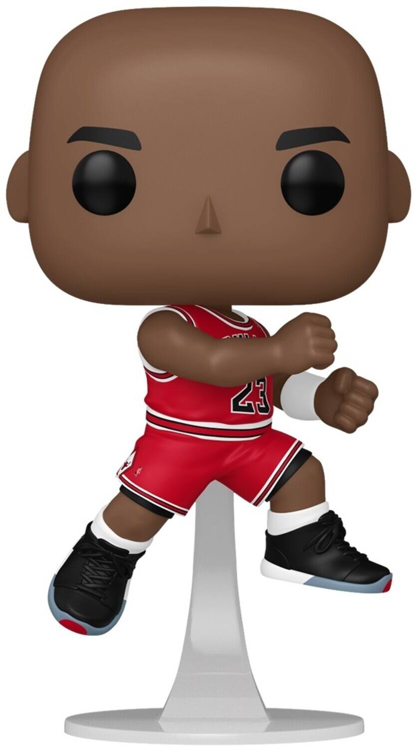 Front. Funko - Michael Jordan - Funko POP! NBA: Bulls - Michael Jordan ('89) 'The Shot'   - COLLECTIBLES.