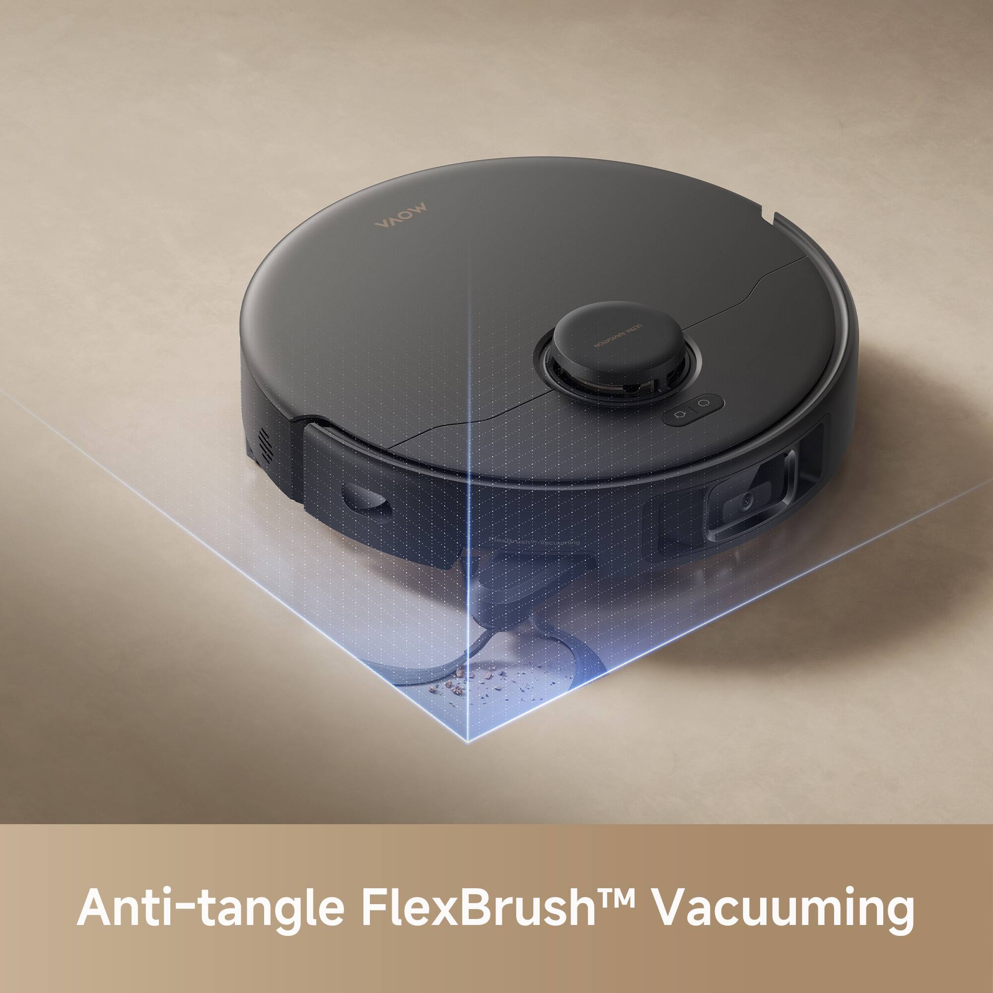 Anti-tangle FlexBrush™ Vacuuming