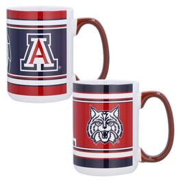 Indigo Falls - Arizona Wildcats 15oz. Home & Away 2-Pack Mug Set - Multicolor