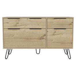 TinyHomie - Double Dresser Skyoner Bedroom - Light Oak