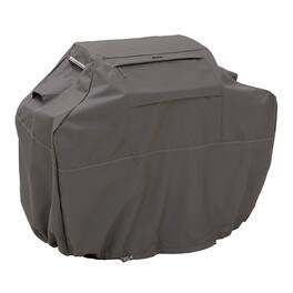 Fabibe - Ravenna Water-resistant 58 Inch Bbq Grill Cover Dark Taupe p PREMIUM GRILL COVERS Fits barbecue grills 58 inch L x 24 - Dark Taupe/Mushroom/Espresso 70"L x 24"D x 48"H