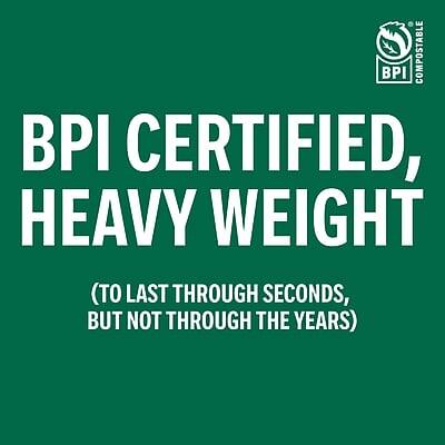 BPI CERTIFIED, HEAVY WEIGHT  
(To last through seconds, but not through the years)