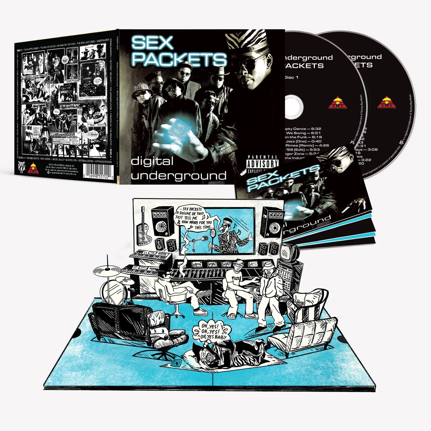 Digital Underground - Sex Packets (35th Anniversary) - Pop-Up Version   - COMPACT DISCS [CD]