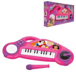 Lexibook - DISNEY Princess Electronic Keyboard with lights (24 Keys)