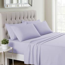 Sweet Home Collection - Deluxe Microfiber Sheet Set with Bonus Pillowcases, Ultra Soft 1500 Series, Full - Lilac