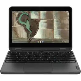 Lenovo - 500e Chromebook Gen 3 82JB0015US 11.6" Touchscreen Convertible 2 in 1 Chromebook - HD - Intel Celeron N4500 - 4 G - Gray