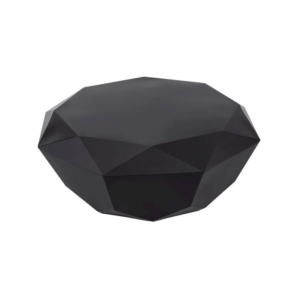 Alt View 3. Meridian Furniture - Gemma Matte Black Coffee Table - Black.