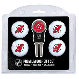 Team Golf - New Jersey Devils 4-Ball Gift Set - Multicolor