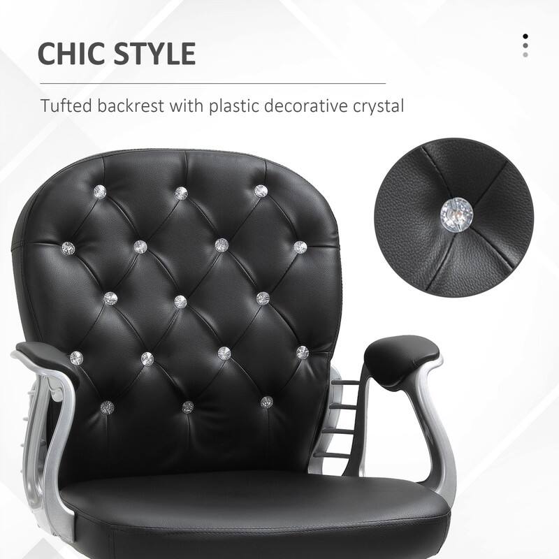 CHIC STYLE

Tufted backrest with plastic decorative crystal