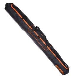 Sportube - Traveler Padded 6 Foot Single Pair Ski & Pole Luggage Bag - Black/Orange