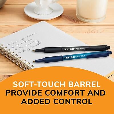 Sure, here is the corrected and grouped text:

---

**To-Do List:**
- Pick up phone
- Call Bank
- Call Laundry store
- Buy BIC Soft-Touch Med.

**BIC Soft-Touch Med.**
- $1.99

**BIC Soft-Touch Med.**
- $1.99

**SOFT-TOUCH BARREL PROVIDE COMFORT AND ADDED CONTROL**

---