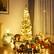 Alt View 11. Costway - 6FT Gold Tinsel Tree Slim Pencil Christmas Tree - Champagne.