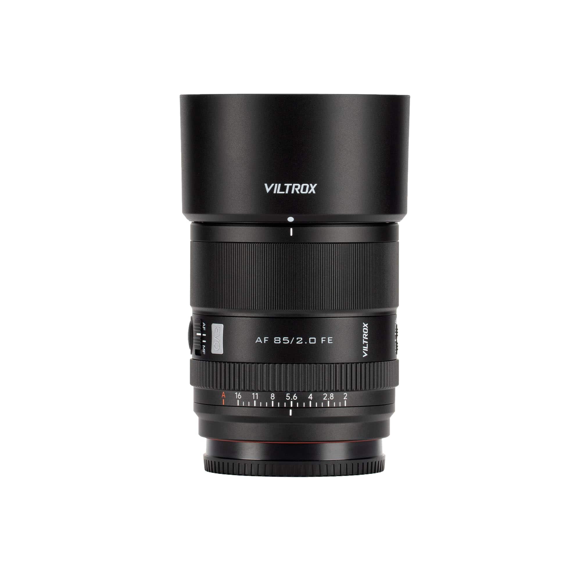 Viltrox - 85mm F2 EVO FE Lens for Sony, AF 85mm f/2 FE for Sony E-Mount - Black