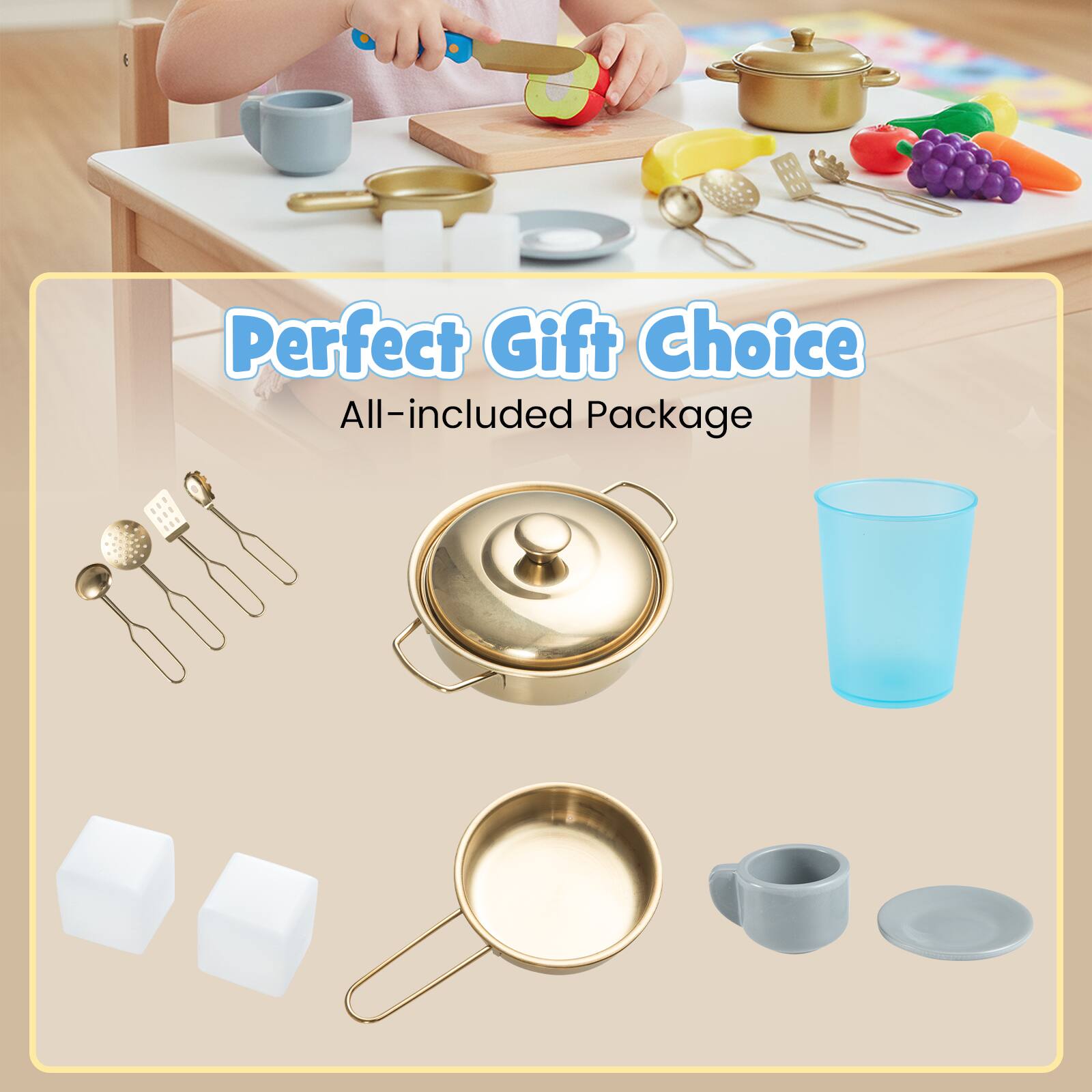 Perfect Gift Choice  
All-included Package