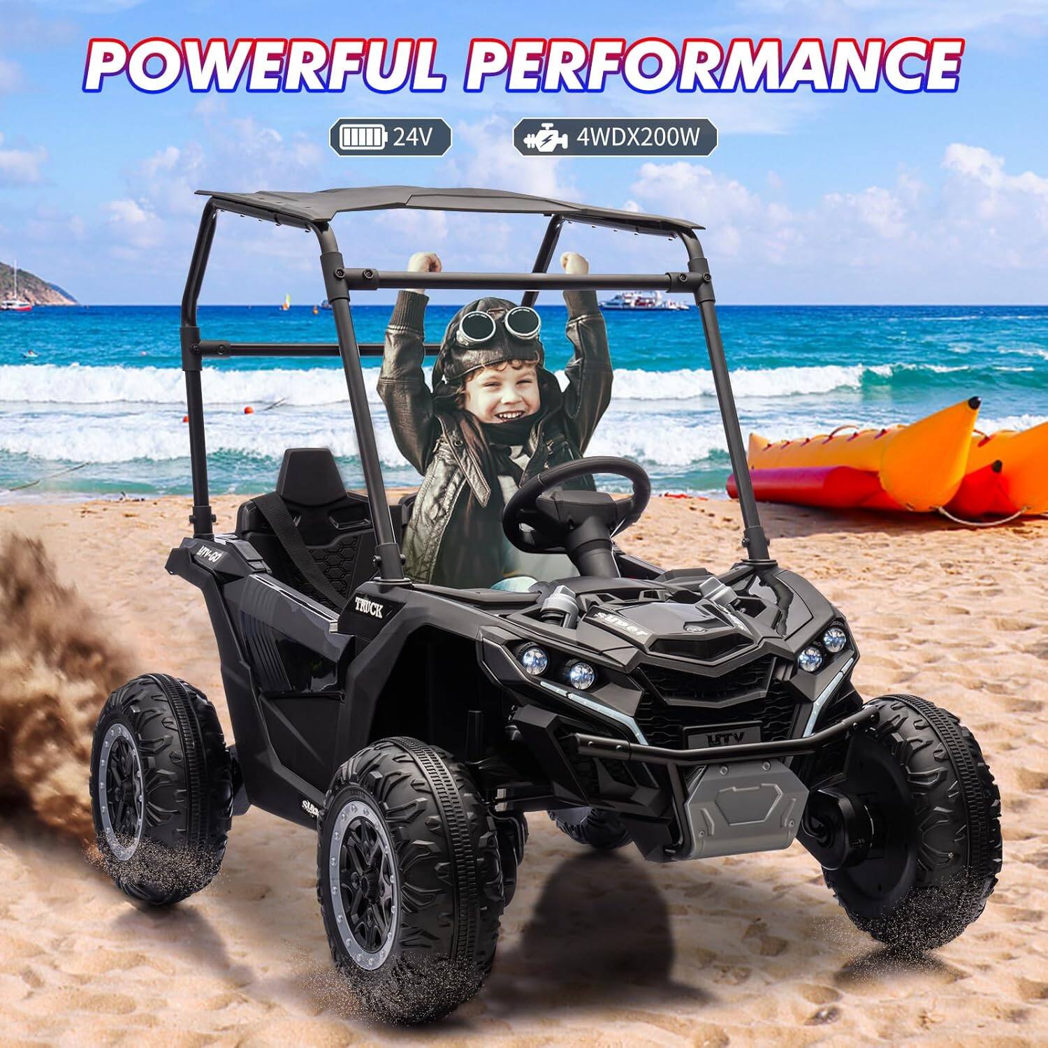 POWERFUL PERFORMANCE  
24V  
4WDX200W