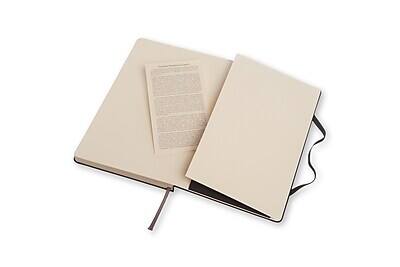 Alt View 3. Moleskine - Classic Hard Cover Notebook, Dotted, 5" x 8.25" - Black.