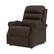 Alt View 11. ProLounger - Lameur Nubuck Power Recline and Lift Chair - Chocolate Brown.