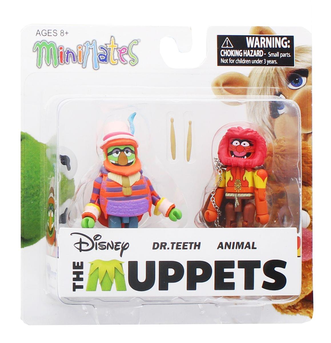 Diamond Comic - Muppets Dr. Teeth & Animal 2-Pack Series 2 Mini mates - Multi-Color price history on PriceWatchPro