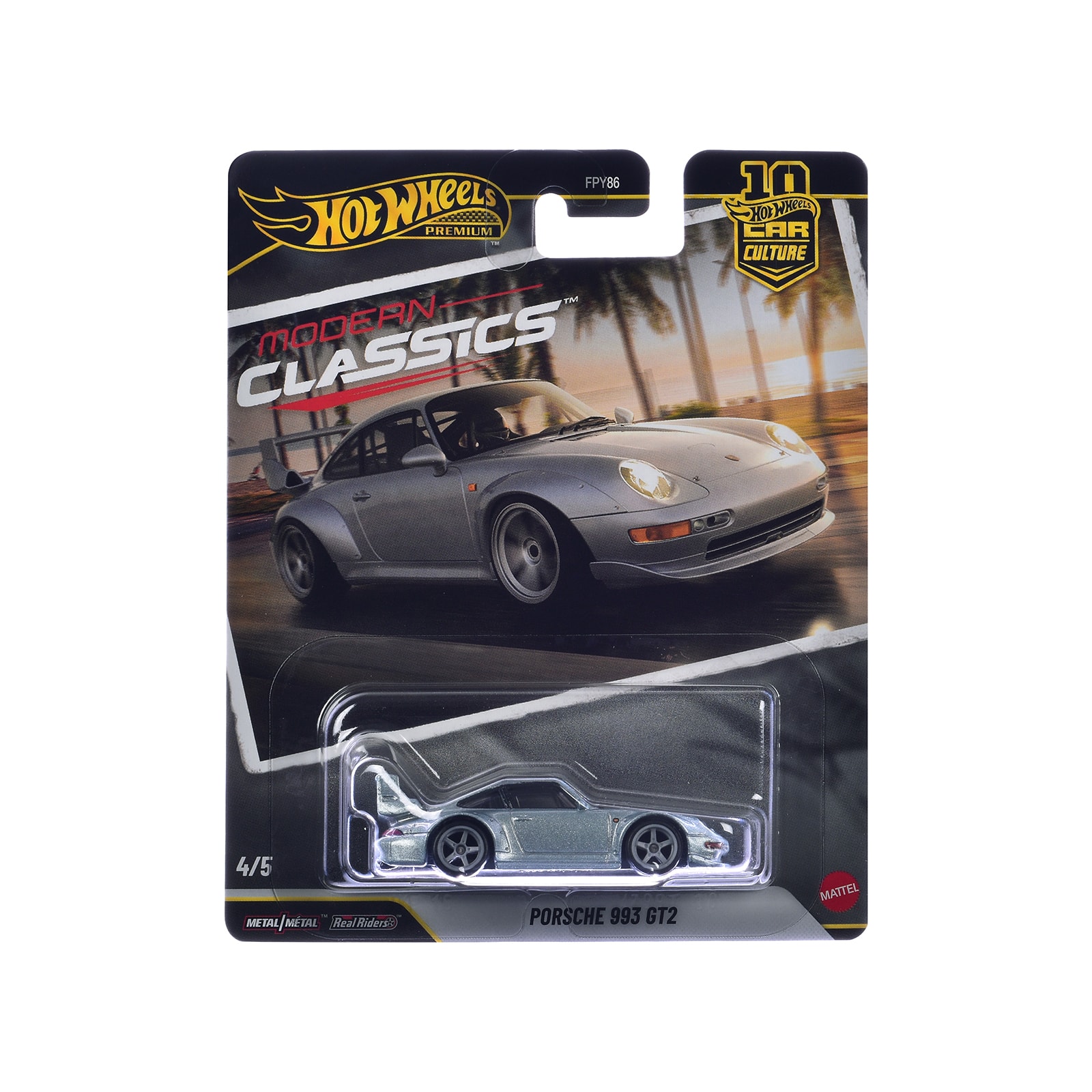 "Porsche 993 GT2 Gray Metallic ""Modern Classics"" Series Diecast Model Car by Hot Wheels" price history on PriceWatchPro