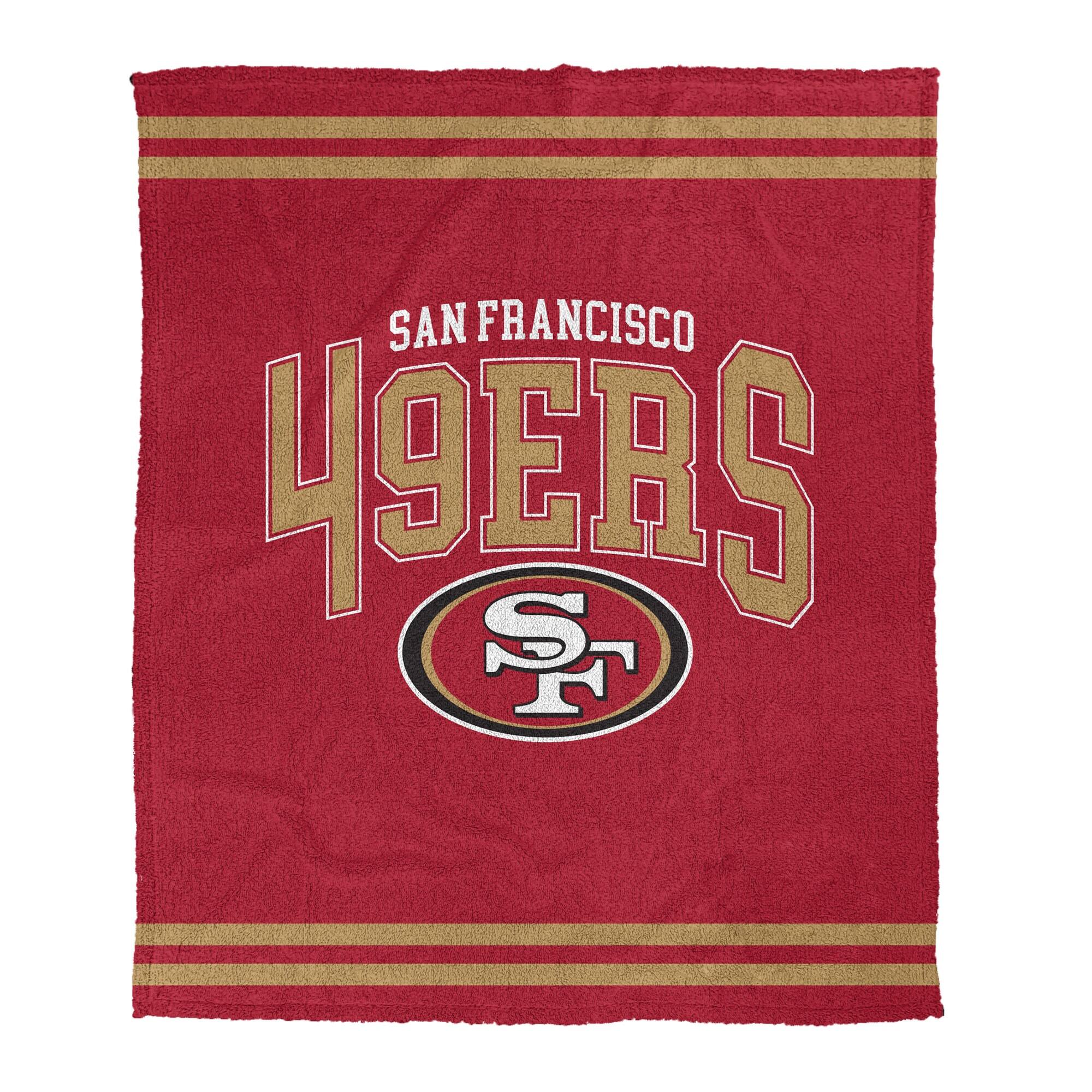Pegasus - San Francisco 49ers 60" x 70" Cozy Plush Knit Blanket - Multicolor