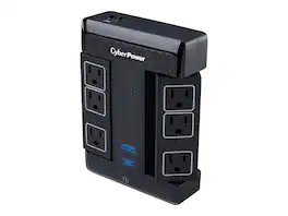 CyberPower - Surge Protector HT600WSU2A - Black
