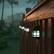 Alt View 2. Emma + Oliver - Set of 6 Solar Deck and Fence Lights, Decorative Outdoor Solar Powered Weatherproof Wall Mount Fence and Deck Lighting - Black.