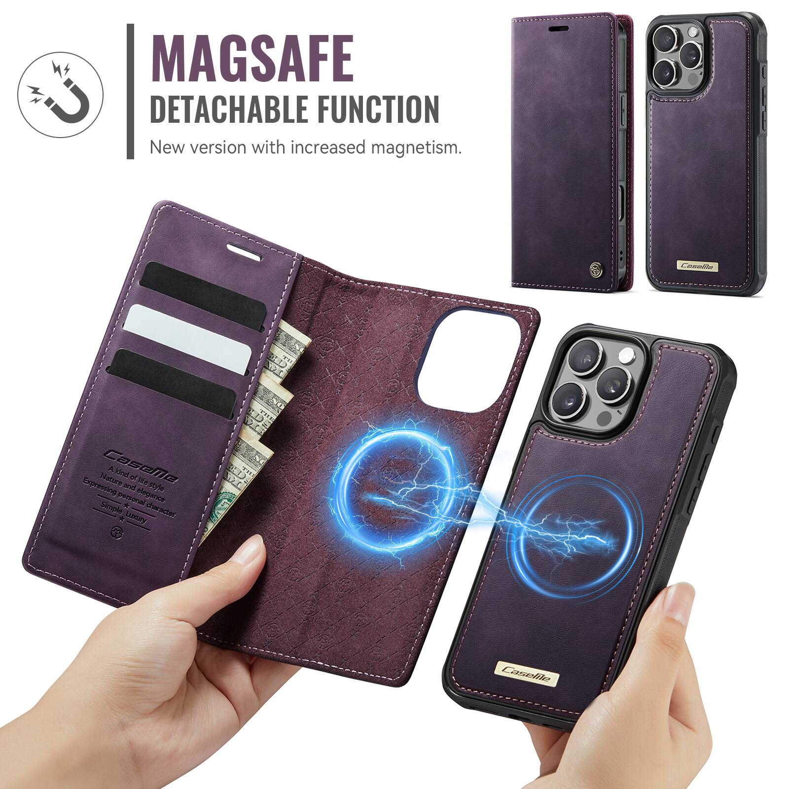 MAGSAFE DETACHABLE FUNCTION  
New version with increased magnetism.  

Nature and elegance  
Expressing personal style  
Simple and luxurious character  

Caselle