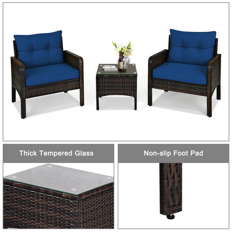Thick Tempered Glass  
Non-slip Foot Pad