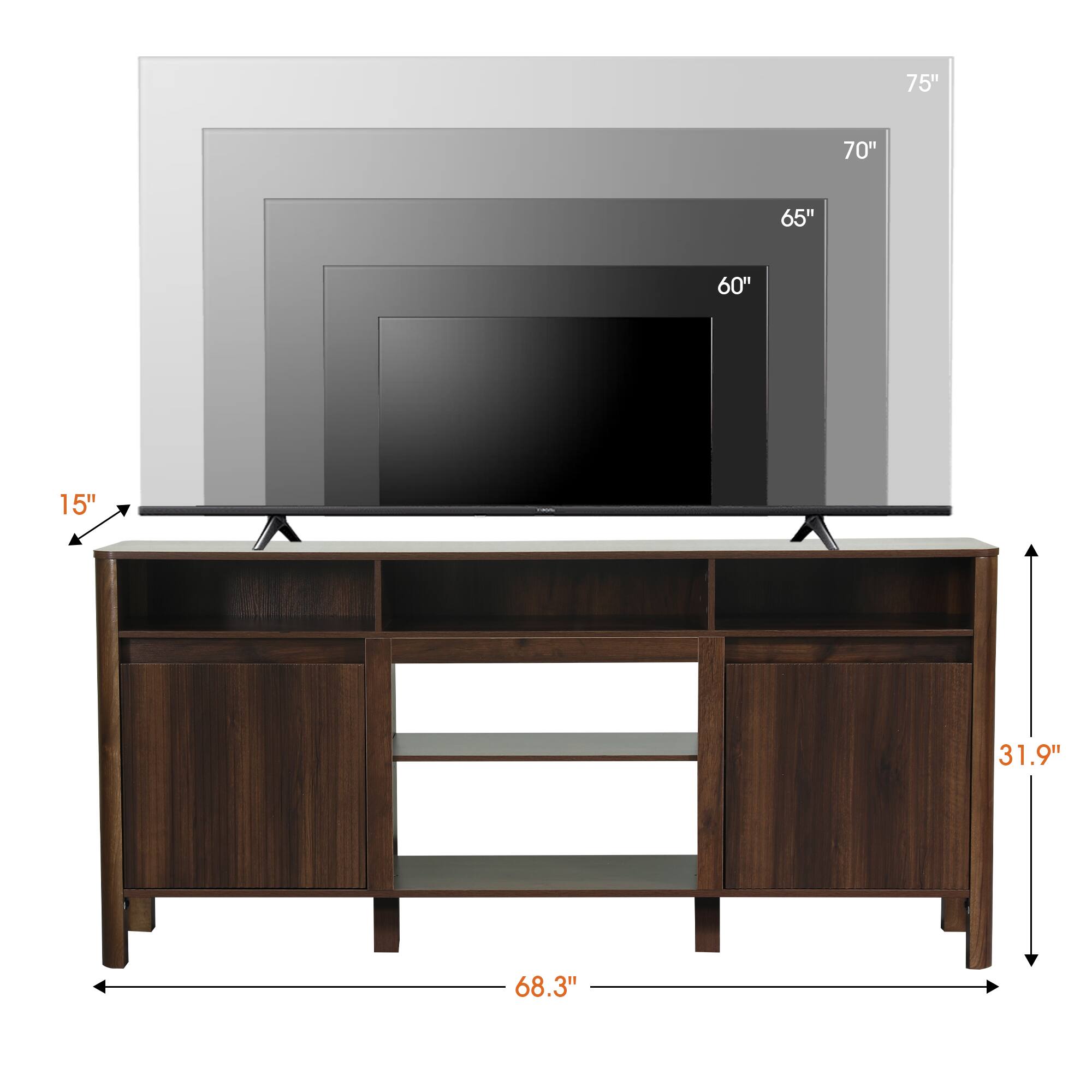 75"  
70"  
65"  
60"  
15"  
31.9"  
68.3"