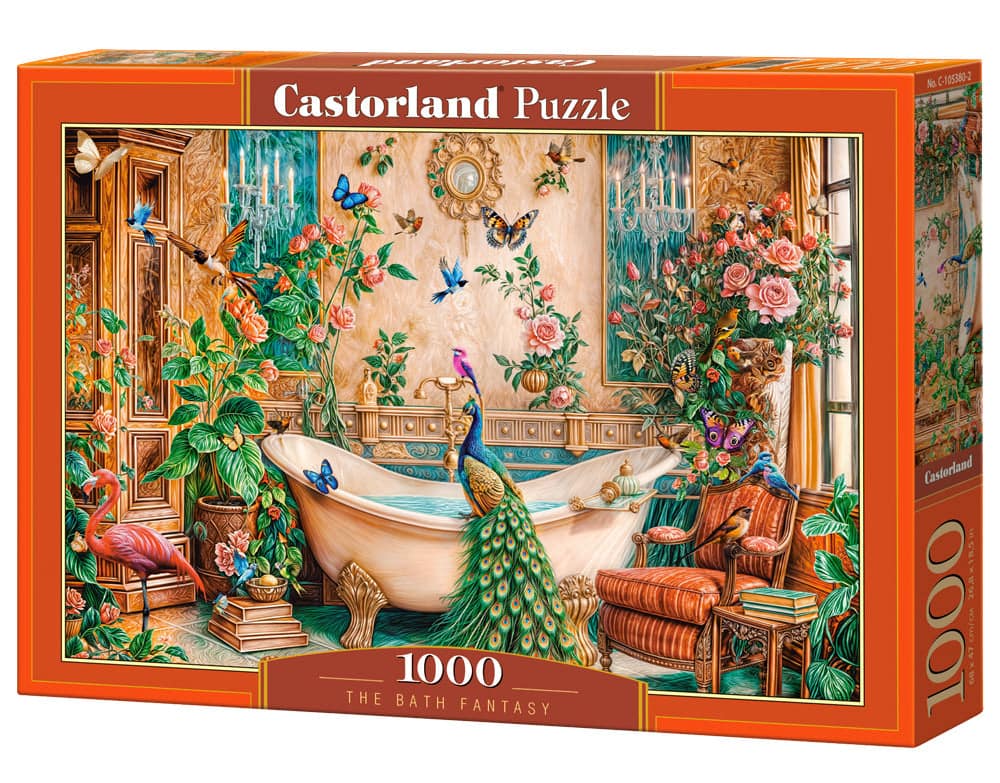 Castorland 1000 Piece Jigsaw Puzzles, The Bath Fantasy
