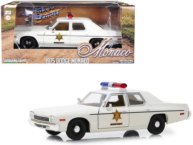 "1975 Dodge Monaco Cream ""Hazzard County Sheriff"" 1/24 Diecast Model Car by Greenlight" price history on PriceWatchPro