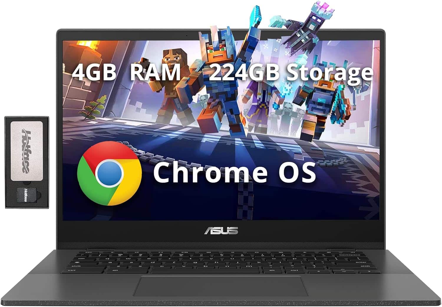 4GB RAM
224GB Storage
Chrome OS
ASUS