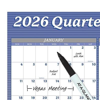 2026 Quarter

JANUARY

SUN MON TUE WED THU FRI SAT

1 Lunch with Mom
2
3
4
5
6
7
8
9
10 Full Moon
11
12
13
14
15
16 Budget Due
17
18
19
20
21
22 Vegas Meeting
23
24 AT.A.G. (Annual General Meeting)