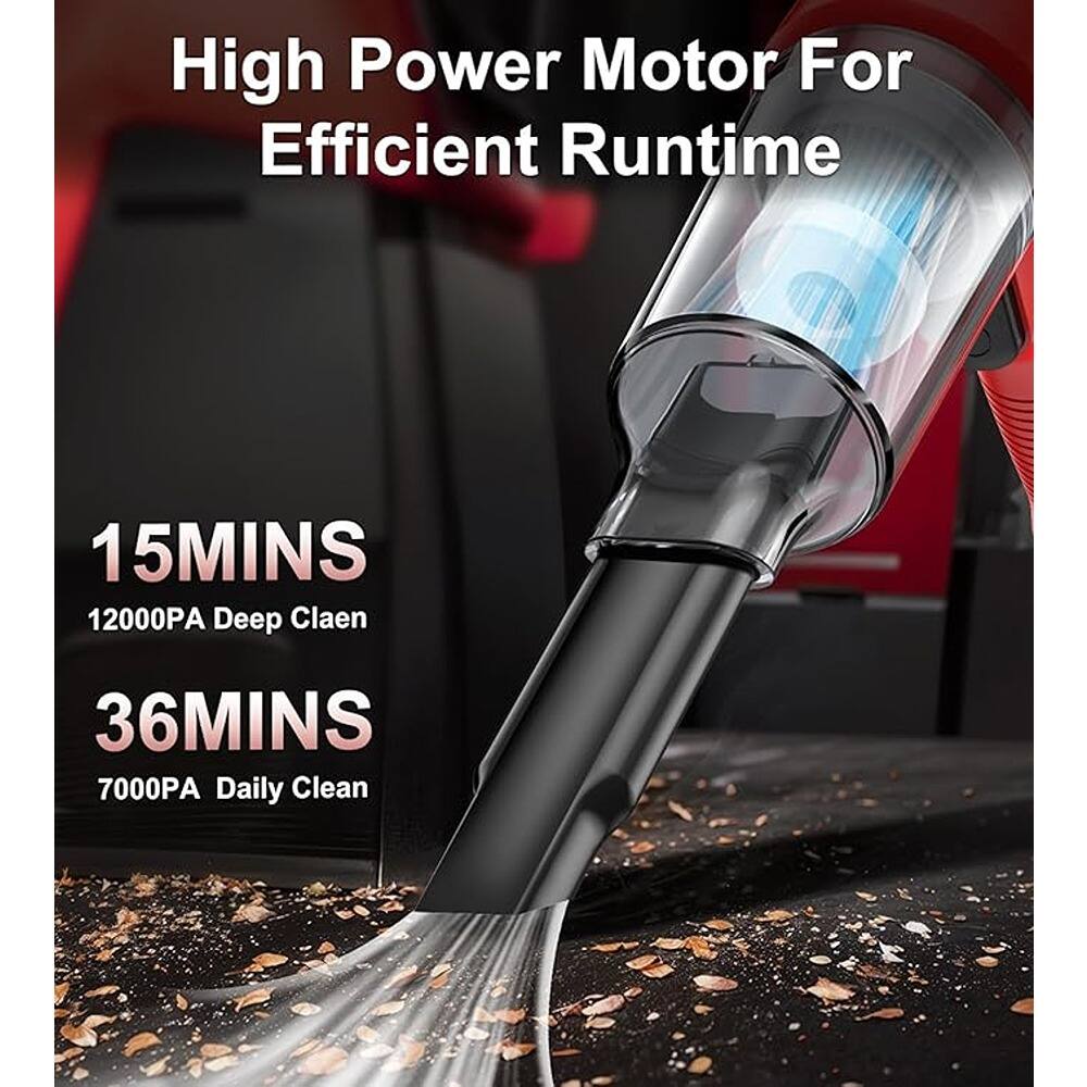 High Power Motor For Efficient Runtime

15MINS  
12000PA Deep Clean

36MINS  
7000PA Daily Clean