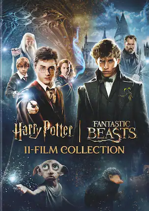 Front. Harry Potter and Fantastic Beasts 11-Film Collection (DVD) - DVD.