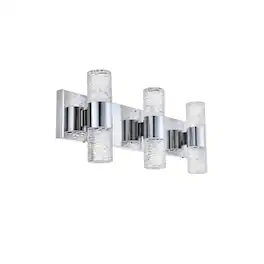 Elegant Lighting - Vega 6 light LED Wall Sconce - Chrome