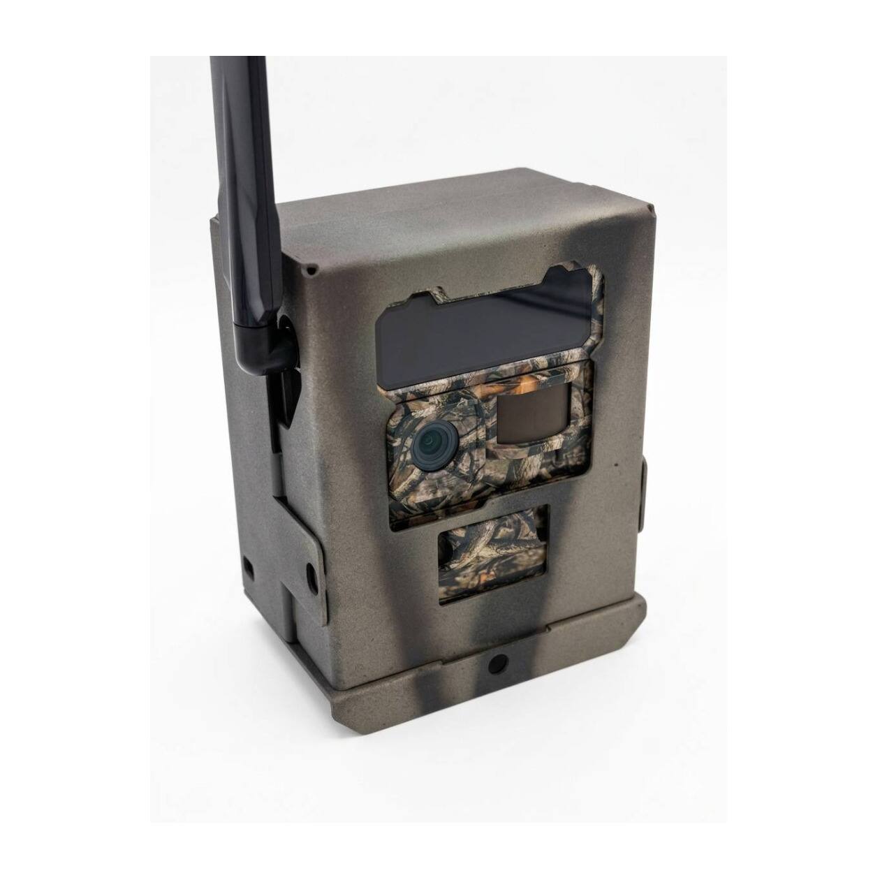 Angle. Yellowstone - Yellowstone Metal Box for Y2 Cellular Trail Camera (10 Pack) with Card Reader.