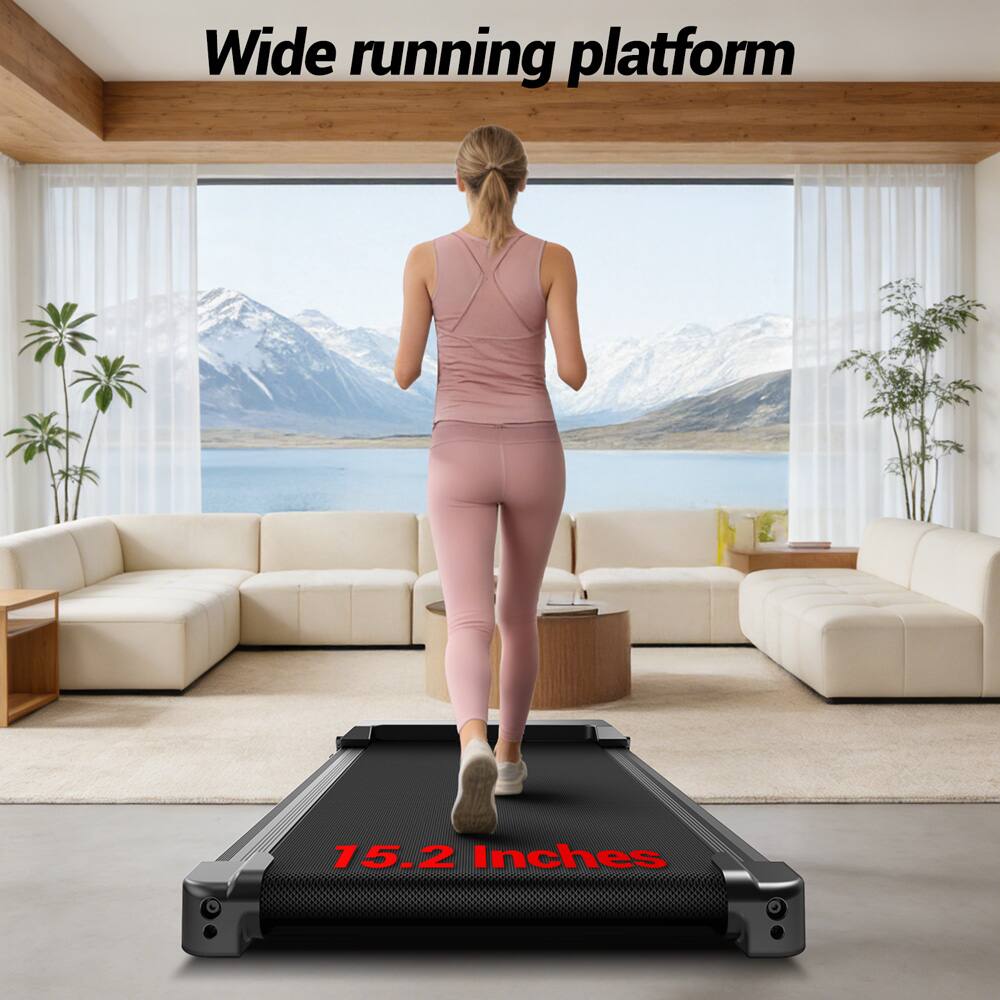 Wide running platform  
15.2 Inches