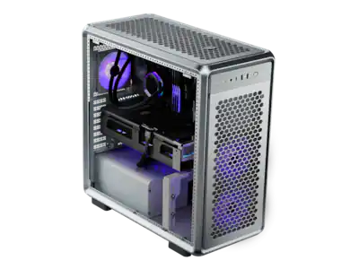 Cooler Master MasterFrame 600 Silver ATX Mid Tower, Aluminum Frame Cooler Master MasterFrame 600 Silver ATX Mid Tower, Aluminum Frame