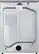 Alt View 11. LG - LG SIGNATURE 9.0 Cu. Ft. Stackable Smart Gas Dryer with Steam and AI Sensor Dry - Brushed Platinum Steel.