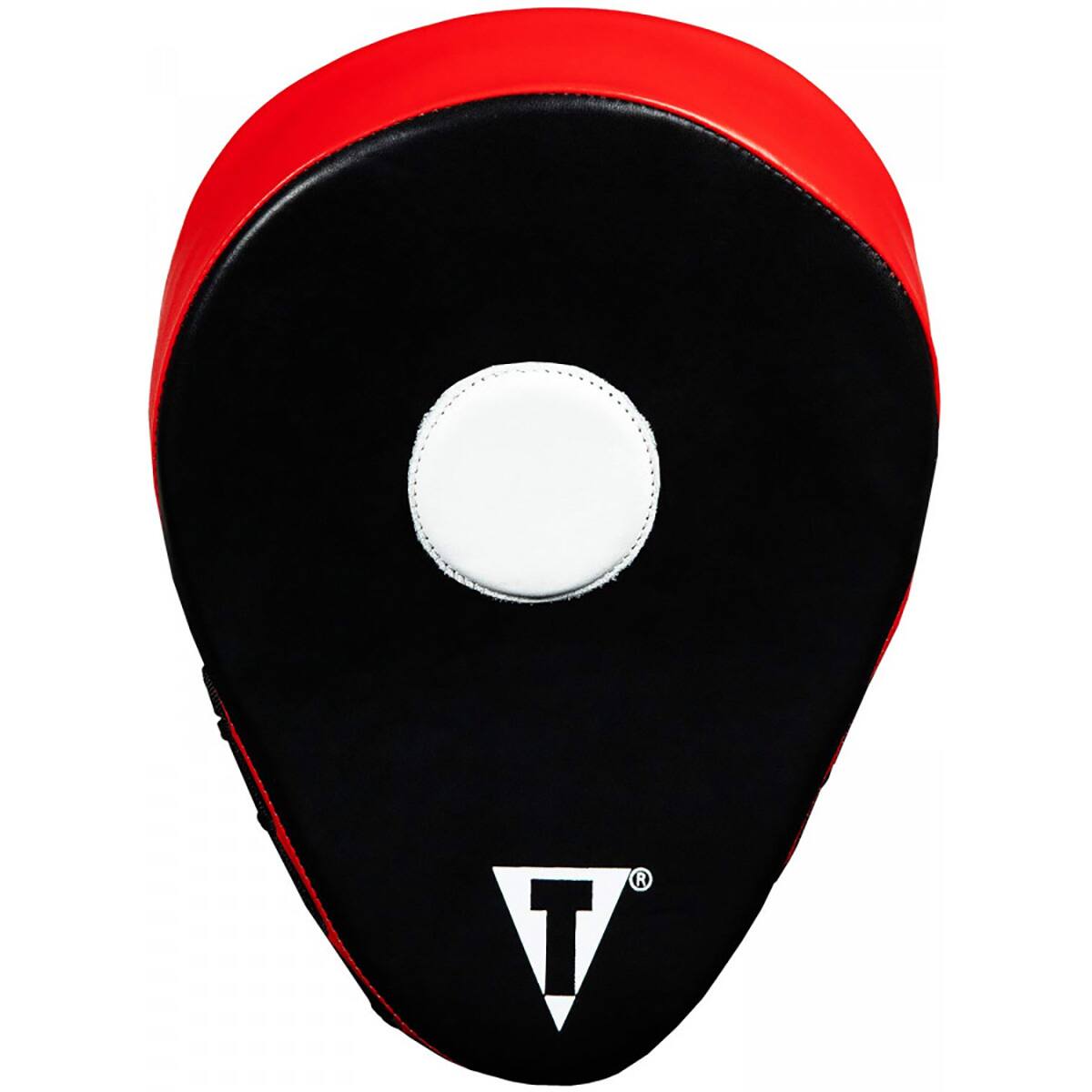 Alt View 1. TITLE Boxing - Title Boxing Incredi-Ball Leather Training Punch Mitts 2.0 - Black/Red.