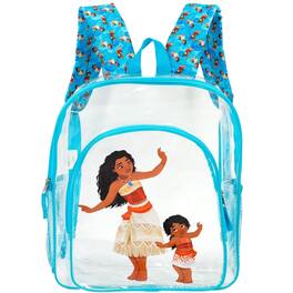 UPD - Disney Moana 2 Transparent 16" Clear Backpack - Multicolored